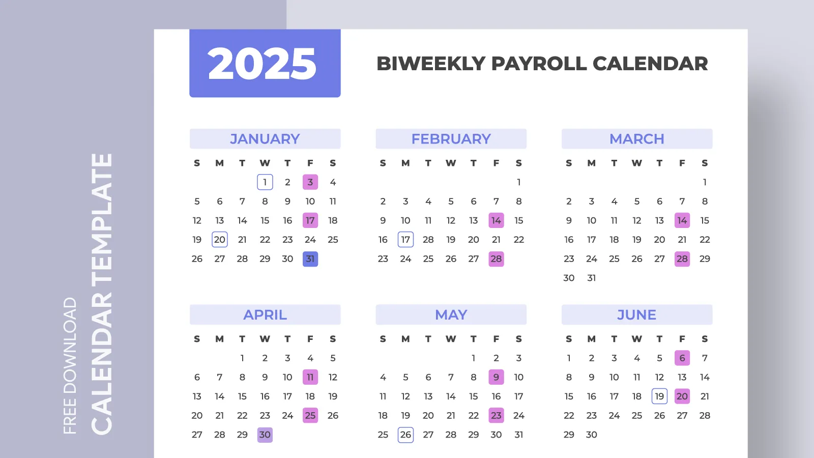 Biweekly Payroll Calendar Generator 2025: Create Yours Today | HR4SMB